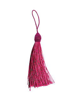 Tassel Seda Rosa 10cm