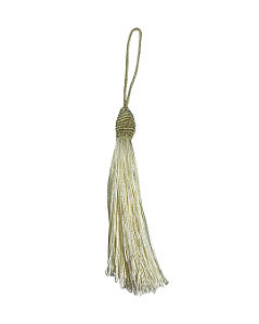 Tassel Seda Off White 10cm