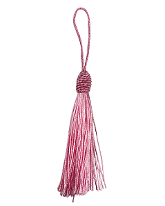 Tassel Seda Rosa 10cm