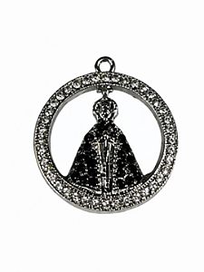 Pingente Nossa Senhora com strass