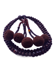 Juzu (rosário Budista) De Madeira Preciosa Ornela® Feminino