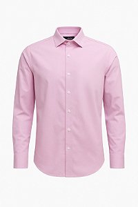 Camisa Vidutt Rosa slim fit