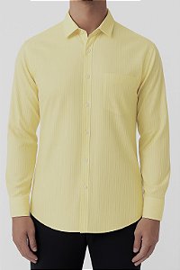 Camisa D’Relve Amarela com Bolso