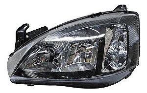 Farol Principal Corsa Montana Le 08 09 10 11 12/... Negro Ma