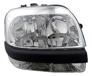 Farol Principal Doblo Cromado Ld 02 03 04 05 06 07 08 09