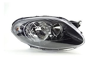 Farol Principal Palio 12/... Negro Ld