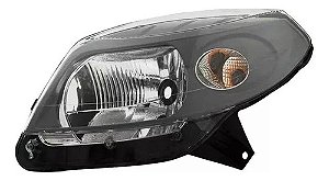 Farol Principal Sandero Le Cinza 07 08 09 10 11
