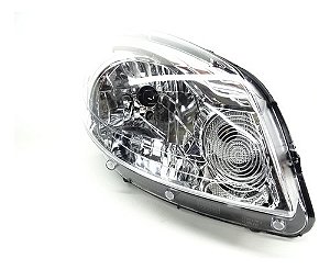 Farol Principal Sandero 12 13 14 15 Ld Cromado