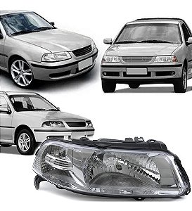 Farol Principal Gol Saveiro Parati G3 Ld Foco Simples - Crom