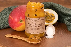 Geléia Gourmet de Manga com Maracujá