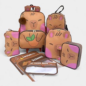 Kit Escolar e Passeio Capivara