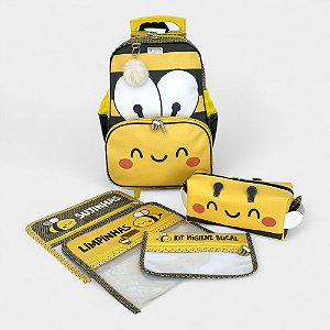 Kit Básico Pré-Escola Abelha com Necessaire