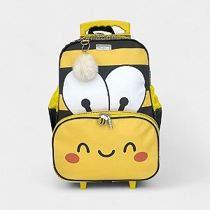 Mochila Escolar Abelhinha
