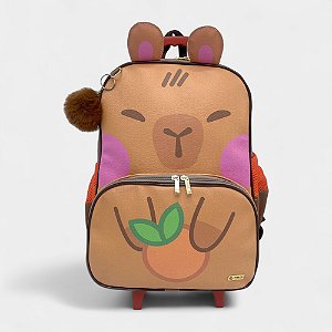 Mochila Escolar Capivara