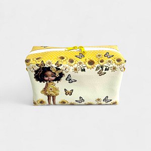 Necessaire G Menininha Amarela