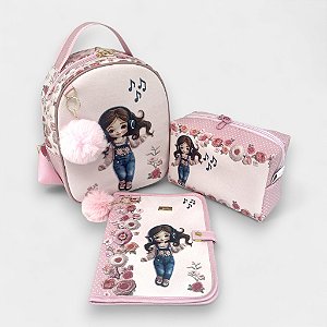 Kit Consulta Bebê Menininha Rosa