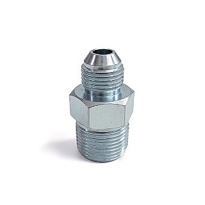 Conexão Hidráulica Reta JIC 3/4" x NPT 3/4"