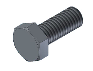 Parafuso Sextavado 8. 8 M 8 x 20