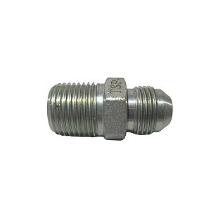 Conexão Hidráulica Reta JIC 3/4" x NPT 1/2"