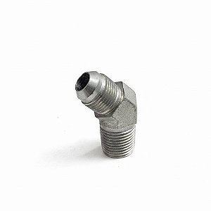 Conexão Hidráulica 45º JIC 3/4" x NPT 1/2"
