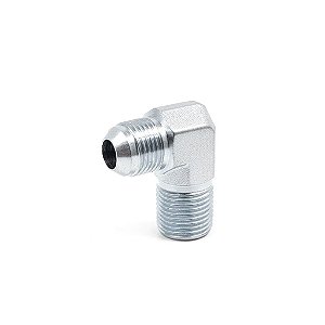 Conexão Hidráulica 90º JIC 3/4" x NPT 1/2" - 20240808