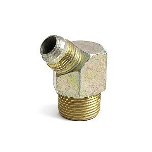 Conexão Hidráulica 45º JIC 3/4" x NPT 3/4"