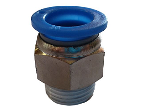 Conexão Reta 16 - 1/2 NPT