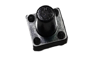 Teclas para IHM 6 x 6 x 9,5mm