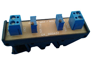 Placa de Limite de Temperatura da Fita - MAX. e MIN.