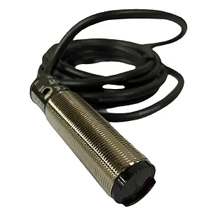 Sensor Foto Elétrico 18 mm 24 V NPN NA/NF BR100 - DDT Distância Sensora