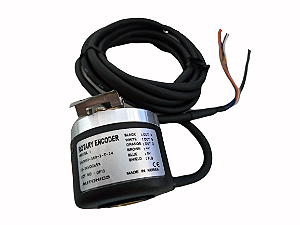 Encoder 360 Pulsos 12mm Diam 40 Eixo Vazado E40H12 - 360 - 3 - T - 24