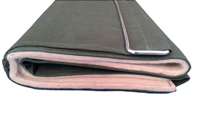 Lona Suporte do Peso 950 x 250 10mm c/ Bolsa Lona Felt/Gancho