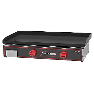 Chapa Chapeira Industrial a Gás para Restaurante 80cm Metalcubas CBG-800C