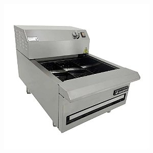 Conservador de Frituras Para Batata Frita Elétrico Linha Prime 45cm 17 Litros com Circulador de Calor 220V Venâncio