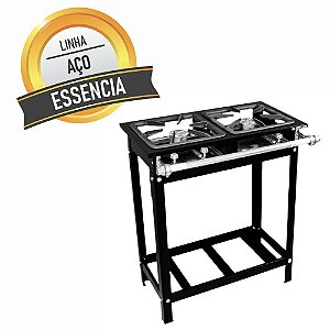 Fogão 2 Bocas Sebem Grelhas 30x30 de Alta Pressão Industrial a Gás