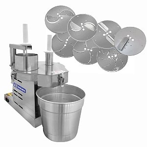 Processador de Alimentos Industrial para Pizza Sebem com 7 Discos