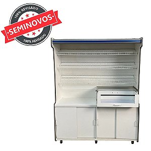 Expositor Vitrine Pães Seminovo