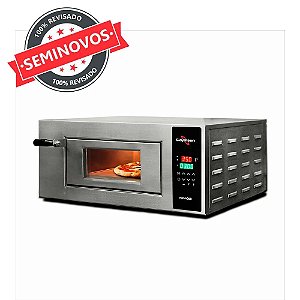 Forno de Pizza Elétrico Profissional Pedra Refratária 40cm FLP400D Seminovo
