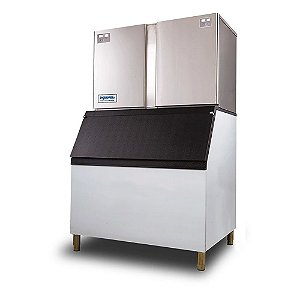 Máquina de Fazer Gelo Industrial Profissional Grande 600kg Impomac