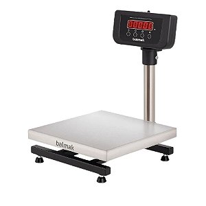 Balança de Plataforma Visor Digital 120kg Inox com Bateria Balmak