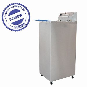 Fritador Fritadeira Elétrica Zona Fria Óleo Alta 15 Litros 5000w 2 Cestos Inox SFE15 110/220v - Sebem