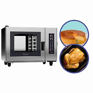 Forno Combinado Profissional Industrial 6 Gns C-MAX 6 Lavagem Automática Prática