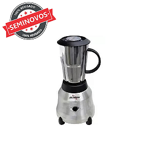 Liquidificador Profissional Inox Industrial Alta Rotação 1,5 Litros Usado