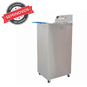 Fritadeira Elétrica Industrial Inox Zona Fria Óleo 15 Litros Potência 5000W 2 Cestos 220V Usado