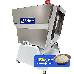Amassadeira Masseira Sovador de Massa Pão Pizza 15Kg Sebem Semi Rápida Basculante Bivolt