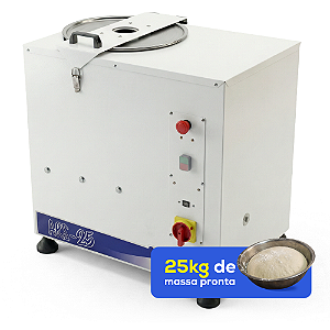 Amassadeira Masseira Sovador de Massa Pão Pizza 25kg Rápida Sebem