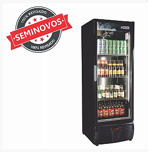 Cervejeira Vertical Porta de Vidro 570 Litros Seminovo