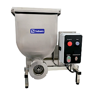 Moedor Picador Carne Automático + Misturador Homogeneizador Industrial