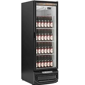 Cervejeira Geladeira Freezer para Cerveja Porta de Vidro GCB40 Preta