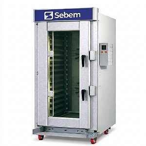 Forno Assador Elétrico Padaria Industrial Grande Turbo Vapor 16 Níveis Sebem
